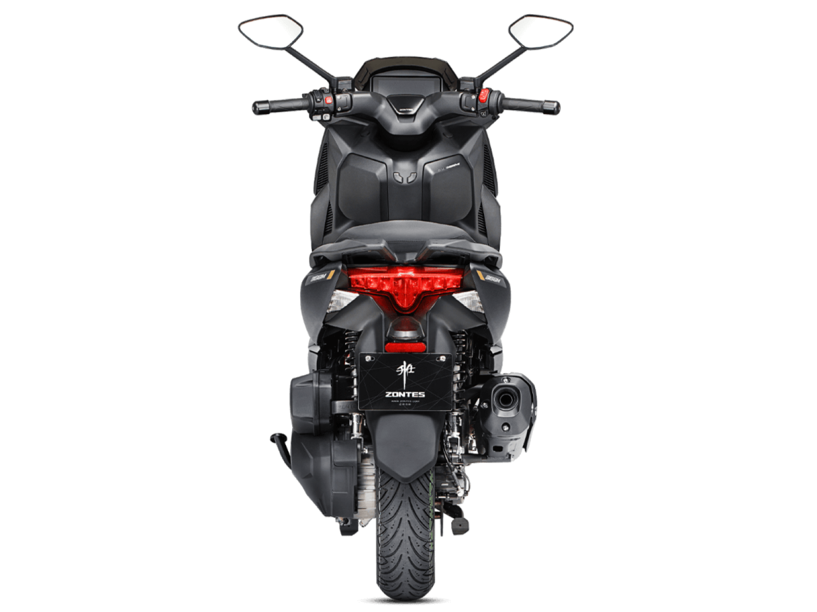 Максискутер ZONTES ZT368-M 2026 Black